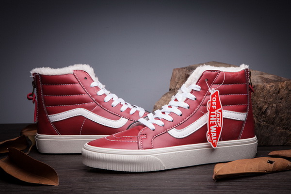 Vans High Top Shoes Women--025